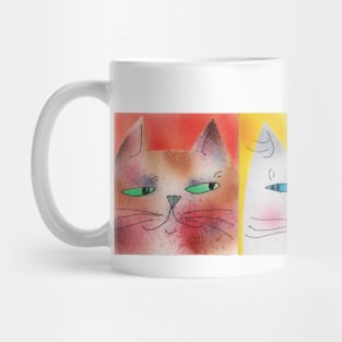 Kitty Envy in green Mug